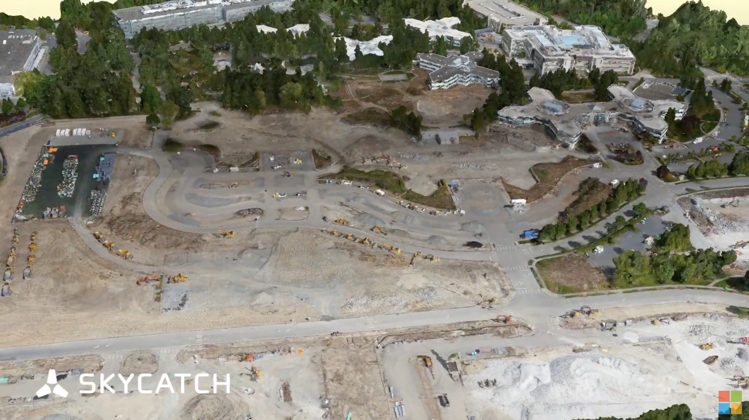 Skycatch 3D data of Microsoft Campus