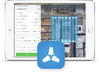 Skycatch Flight Planning App for Highwall Scanning with DJI P4RTK and M210RTk drones